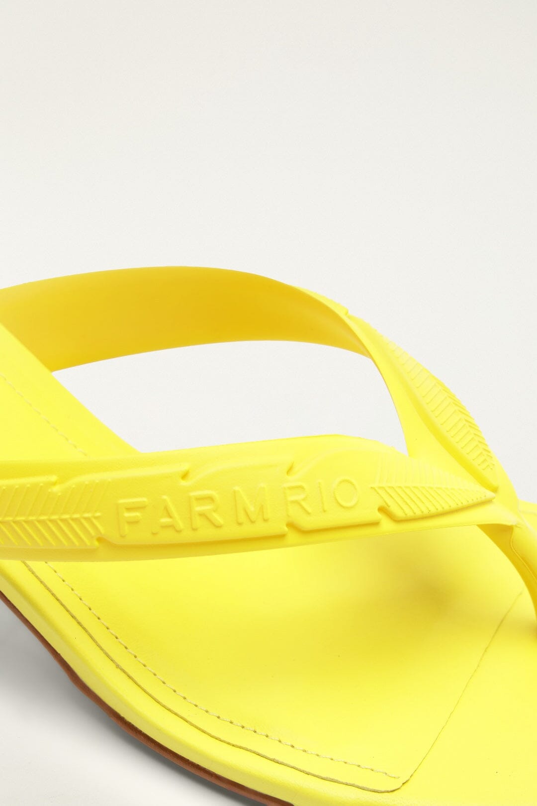 FARM Rio Shop Yellow Rob Heeleded Sandal