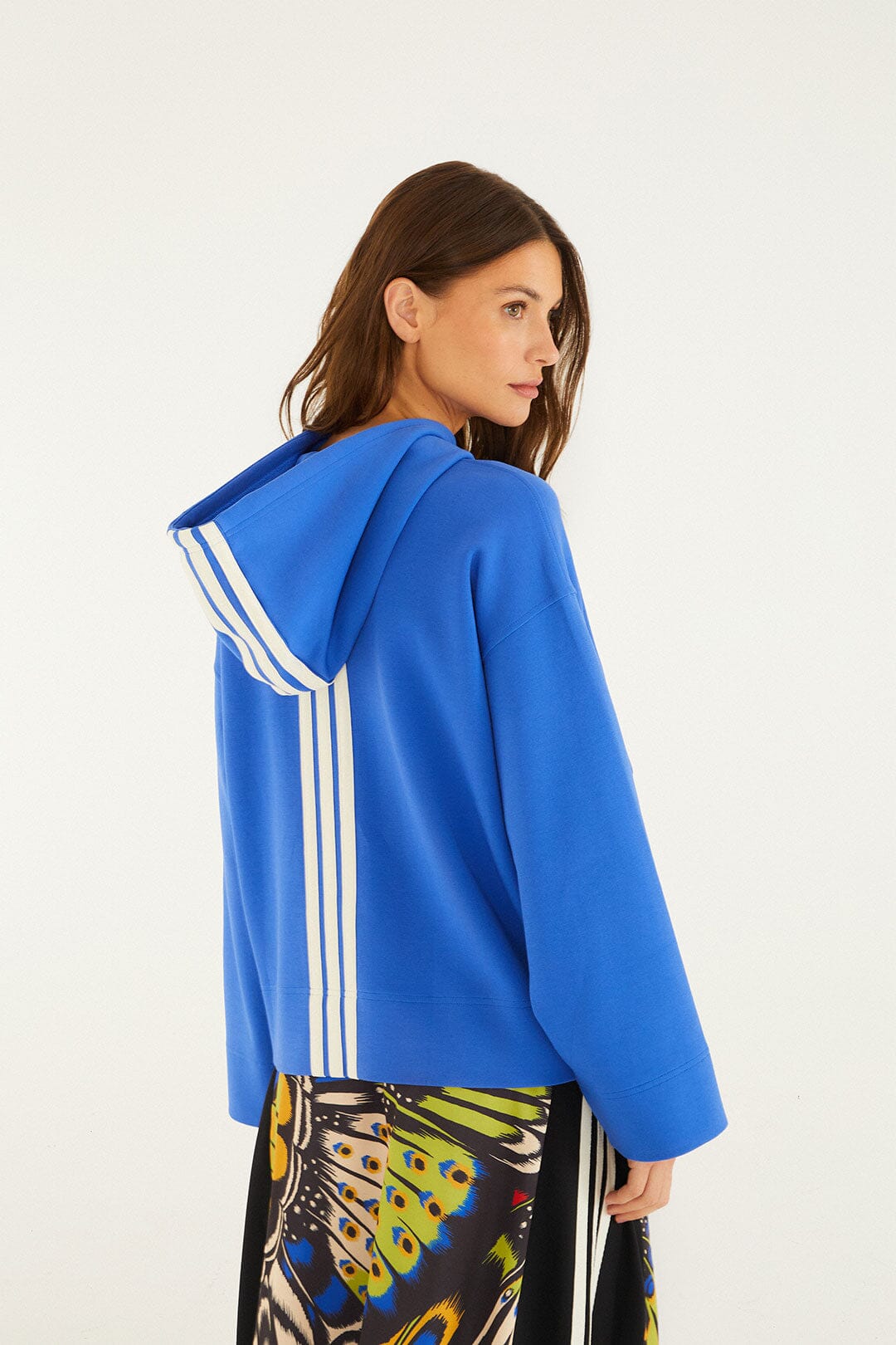 FARM Rio Shop Move Like A Butterfly Blue Adidas Moletom
