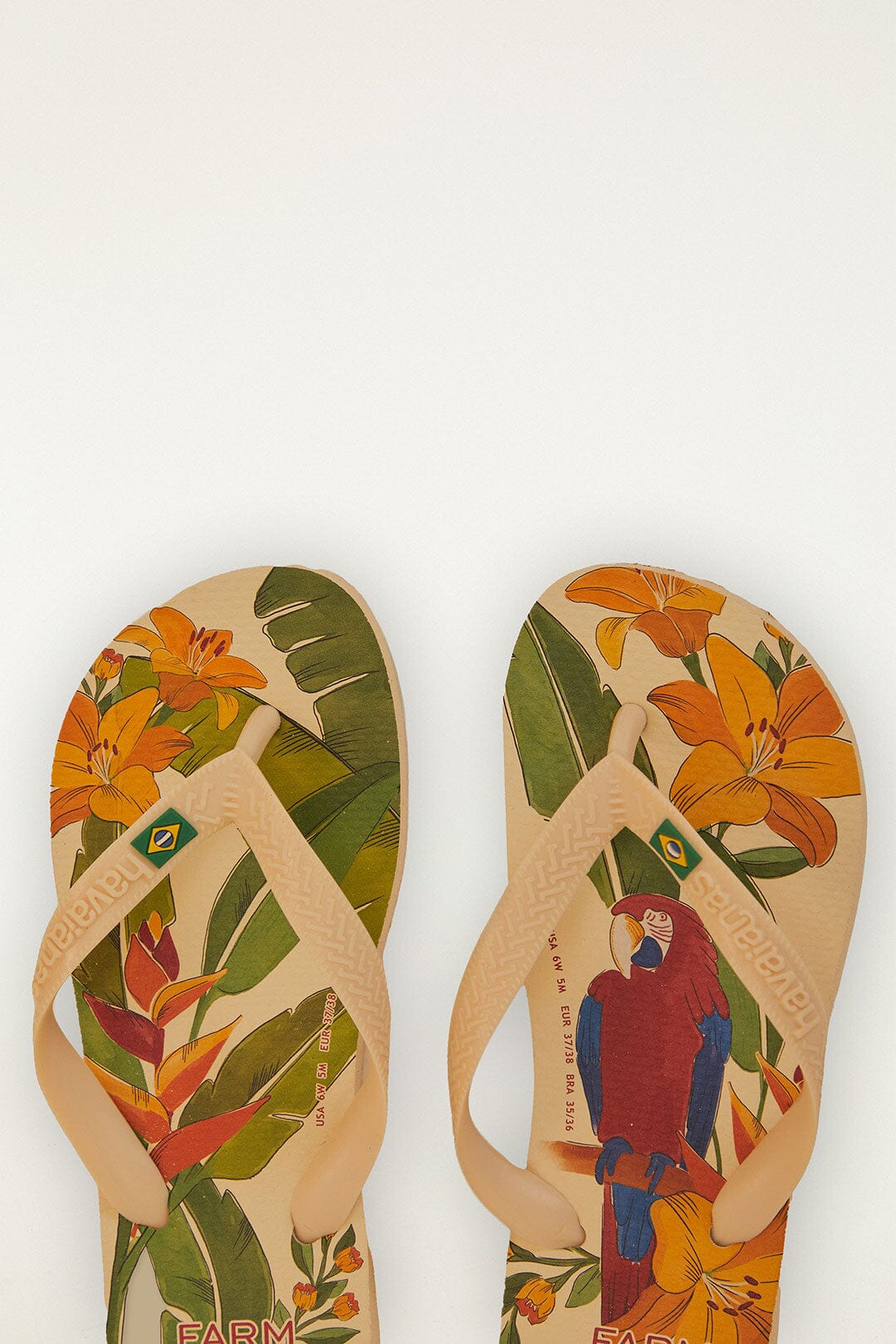 FARM Rio Shop Farm Ararinhas Havaianas Sandals