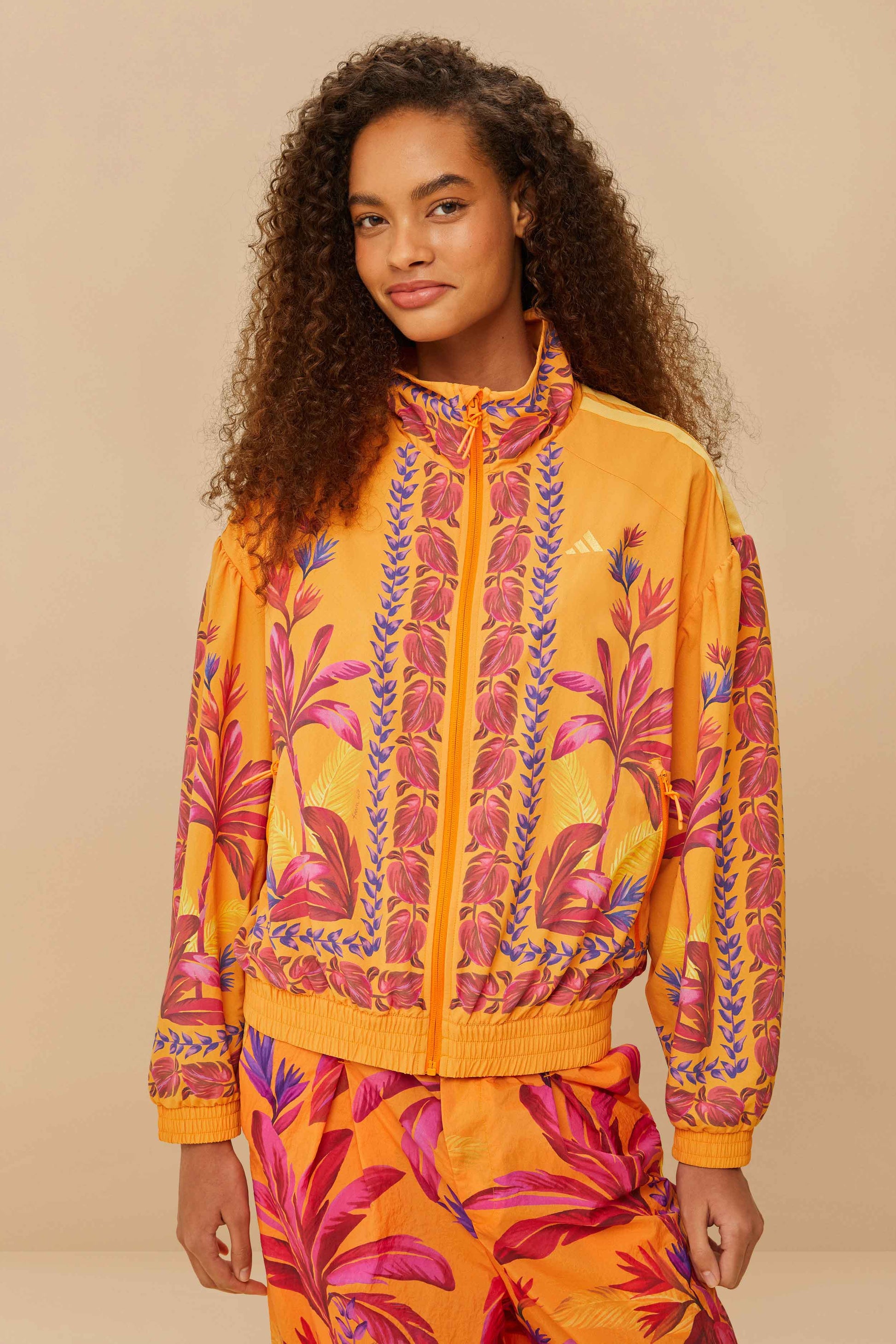 FARM Rio Sale by Type Adidas Tropical Breeze Bright Orange Jacket