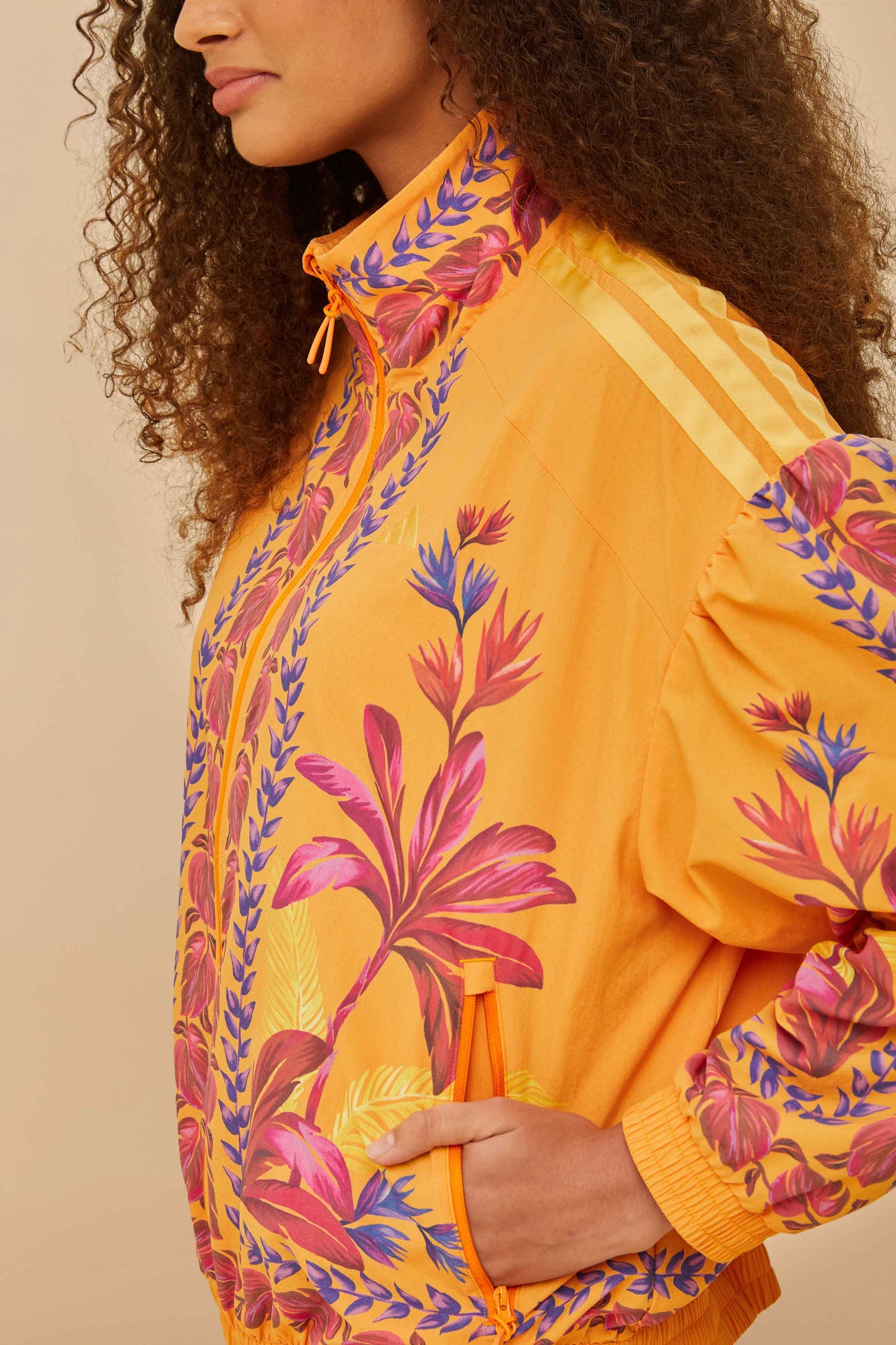FARM Rio Sale by Type Adidas Tropical Breeze Bright Orange Jacket
