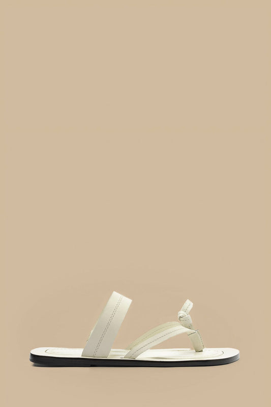 FARM Rio Sale by Type Ivory Tie Flat Sandal