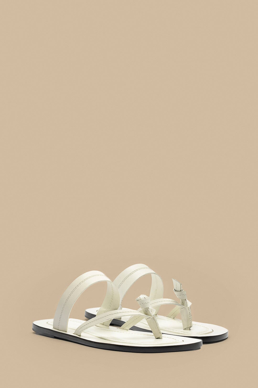 FARM Rio Sale by Type Ivory Tie Flat Sandal