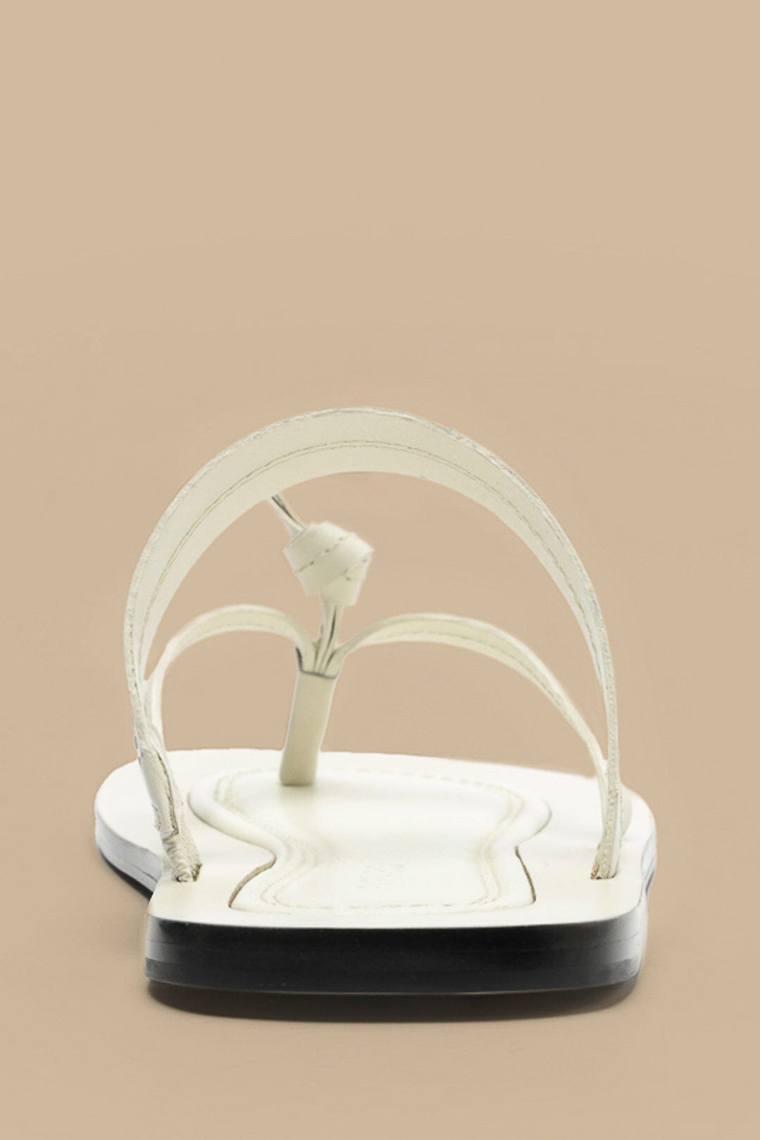 FARM Rio Sale by Type Ivory Tie Flat Sandal