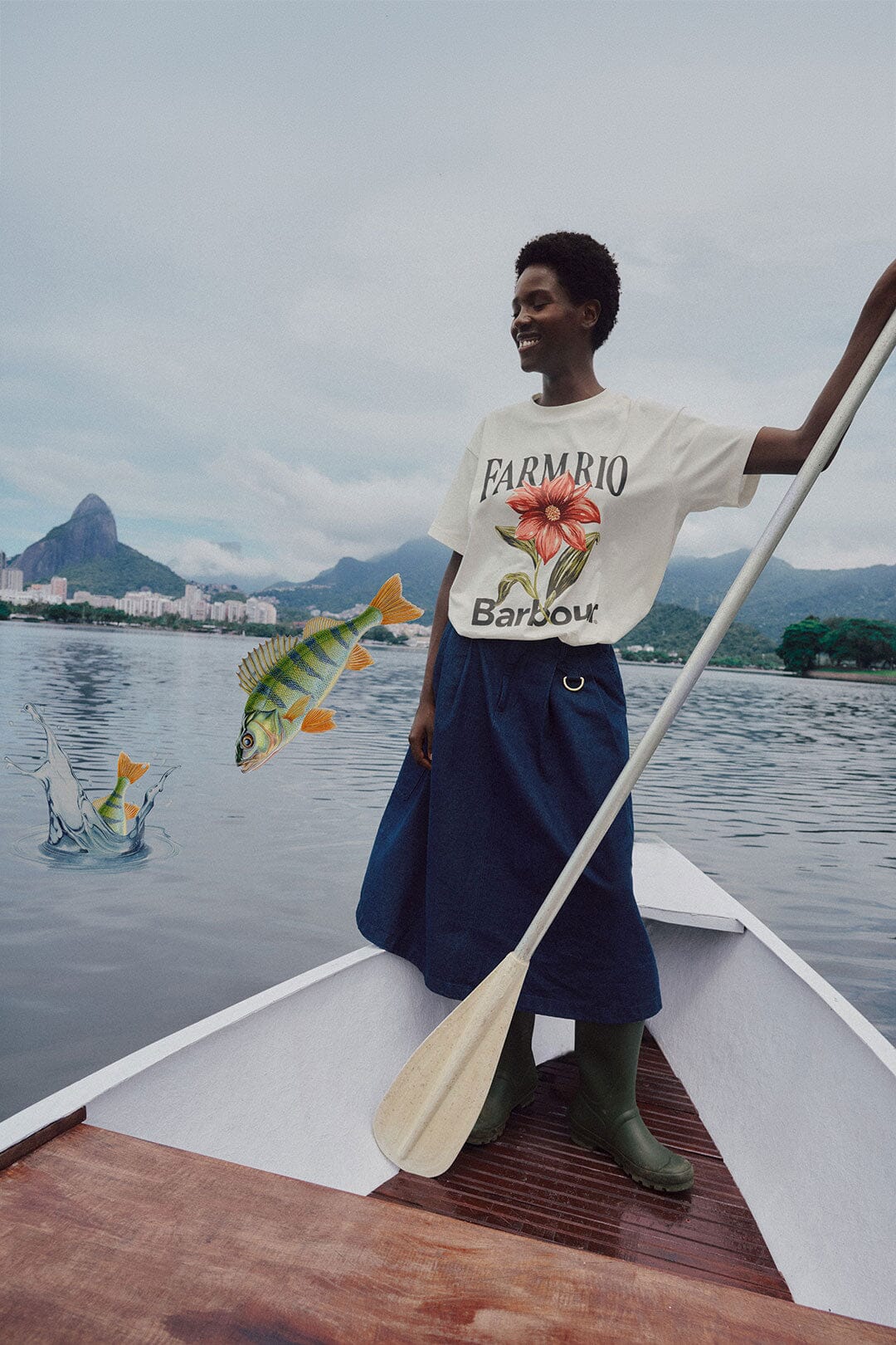 FARM Rio Shop Wild Flower Cream T-Shirt