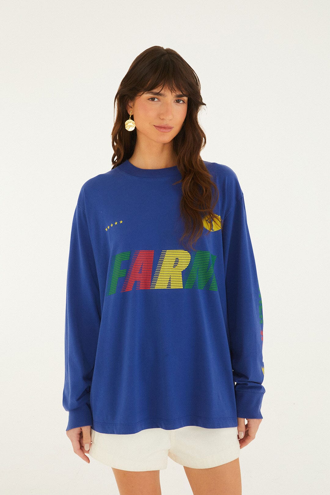 FARM Rio Shop Blue Together We Play Long Sleeve T-Shirt