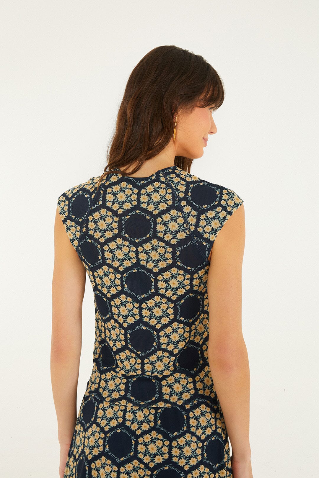 FARM Rio Shop Farm Club Tulle Blouse