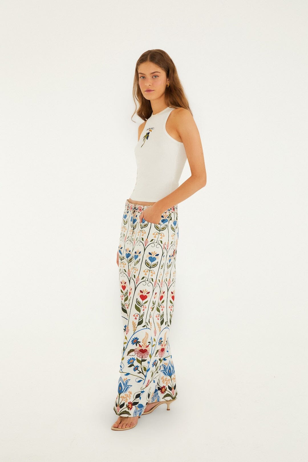 FARM Rio Shop Fraga Print Pants