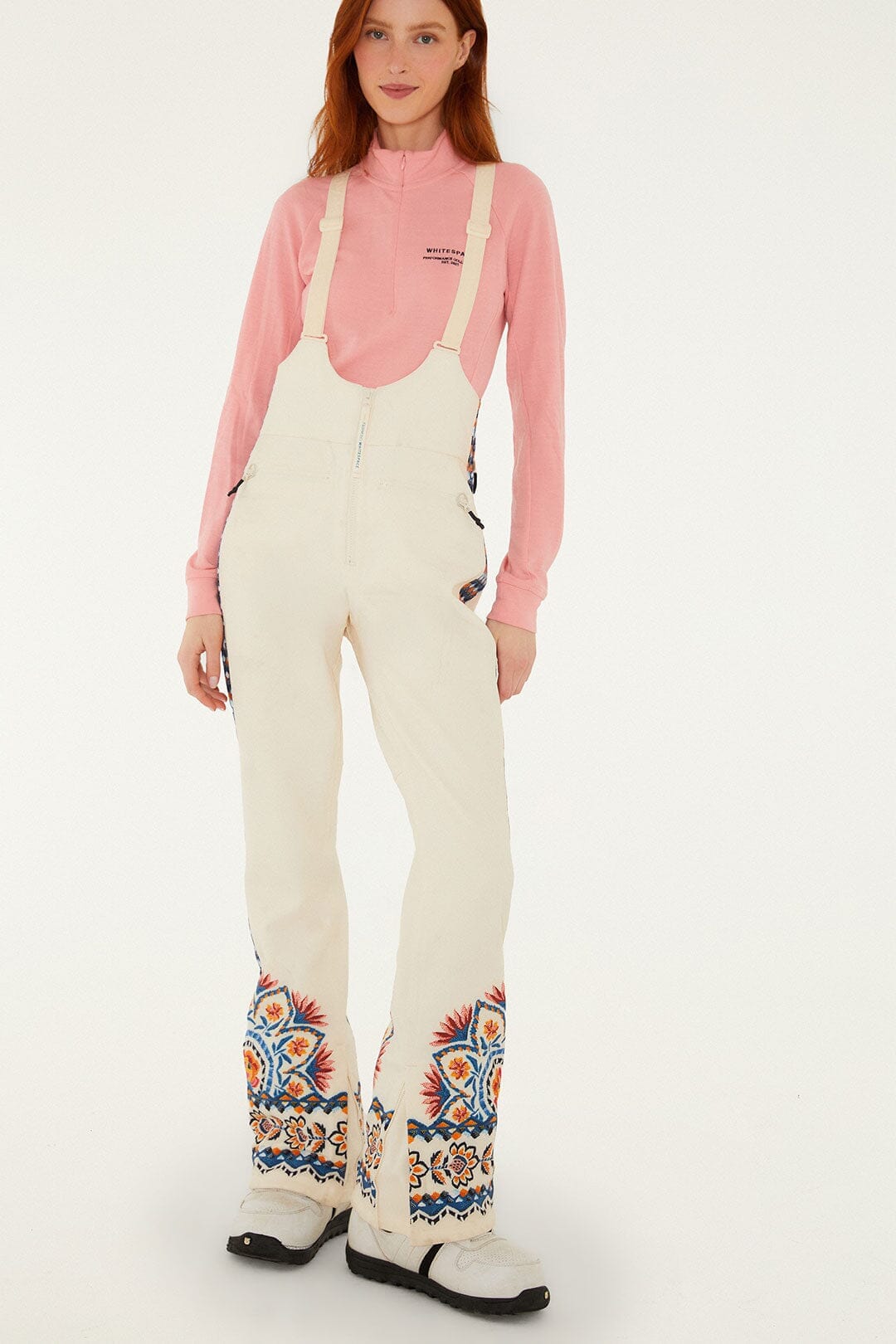 FARM Rio Shop Off-White Lucy Floral Pants