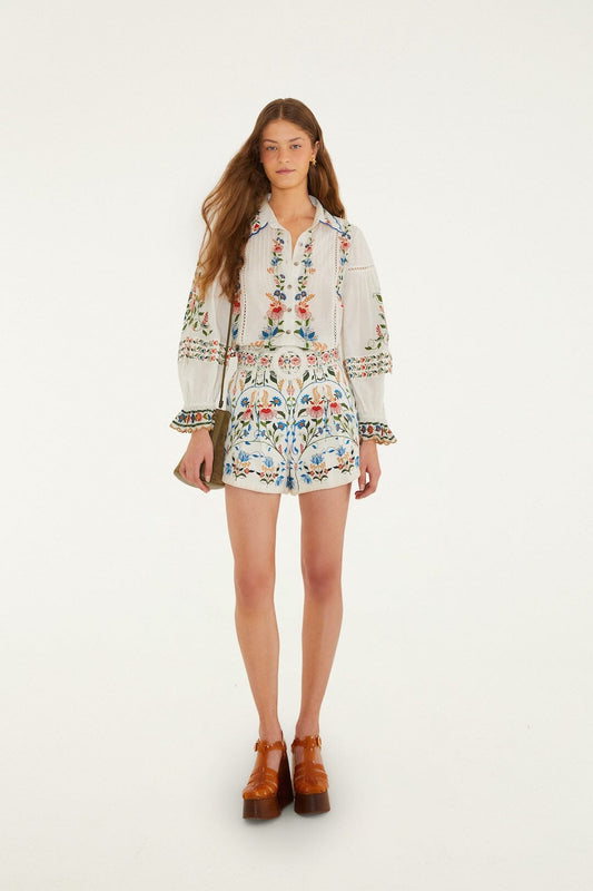 FARM Rio Shop Fraga Print Shorts