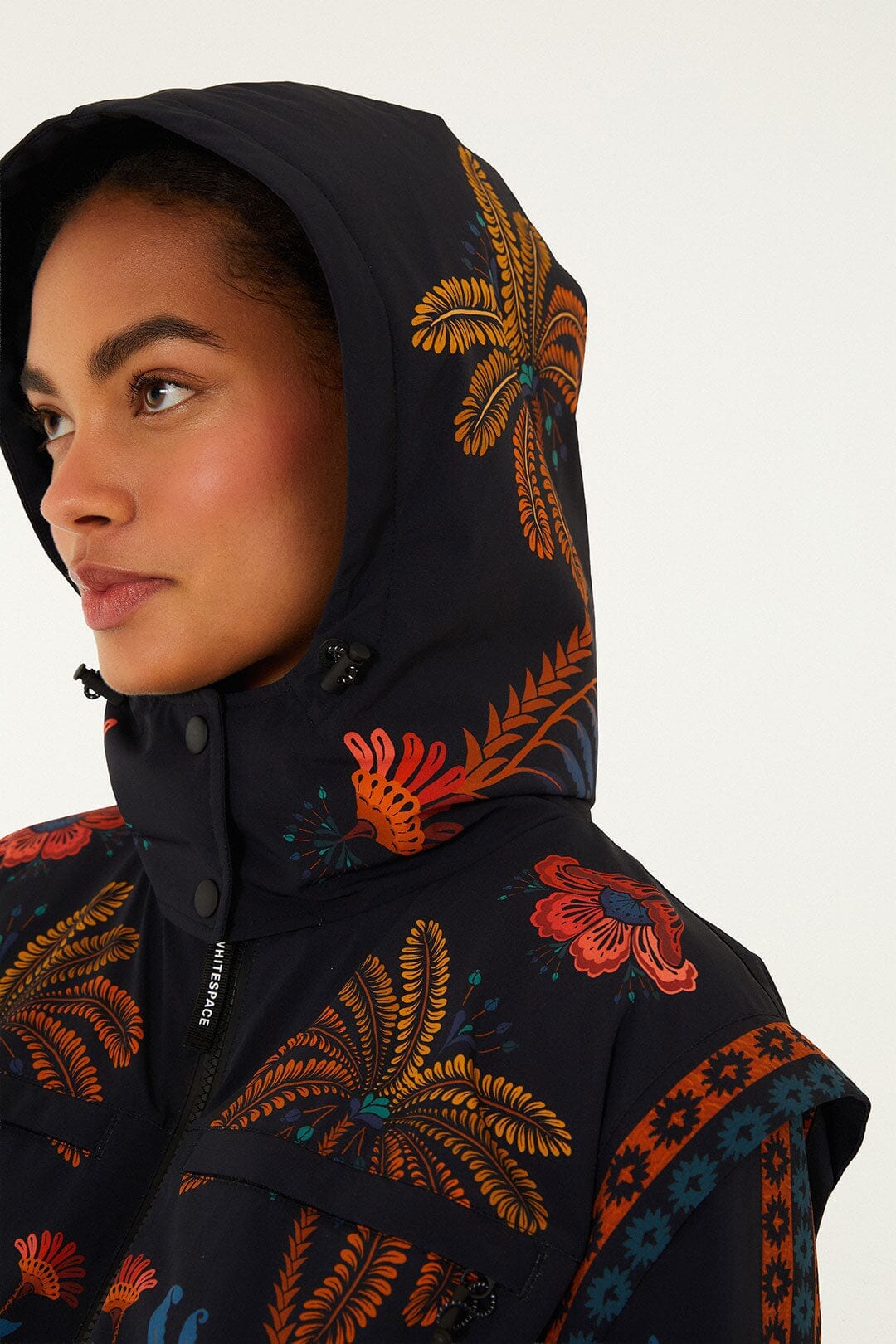 FARM Rio Shop Black Macaw Jumpsuit