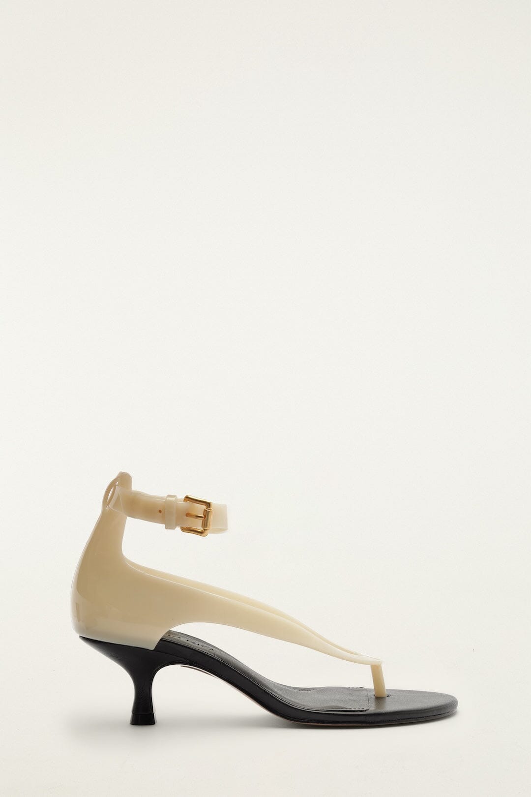FARM Rio Shop Off-White Jelly Heeled Sandal