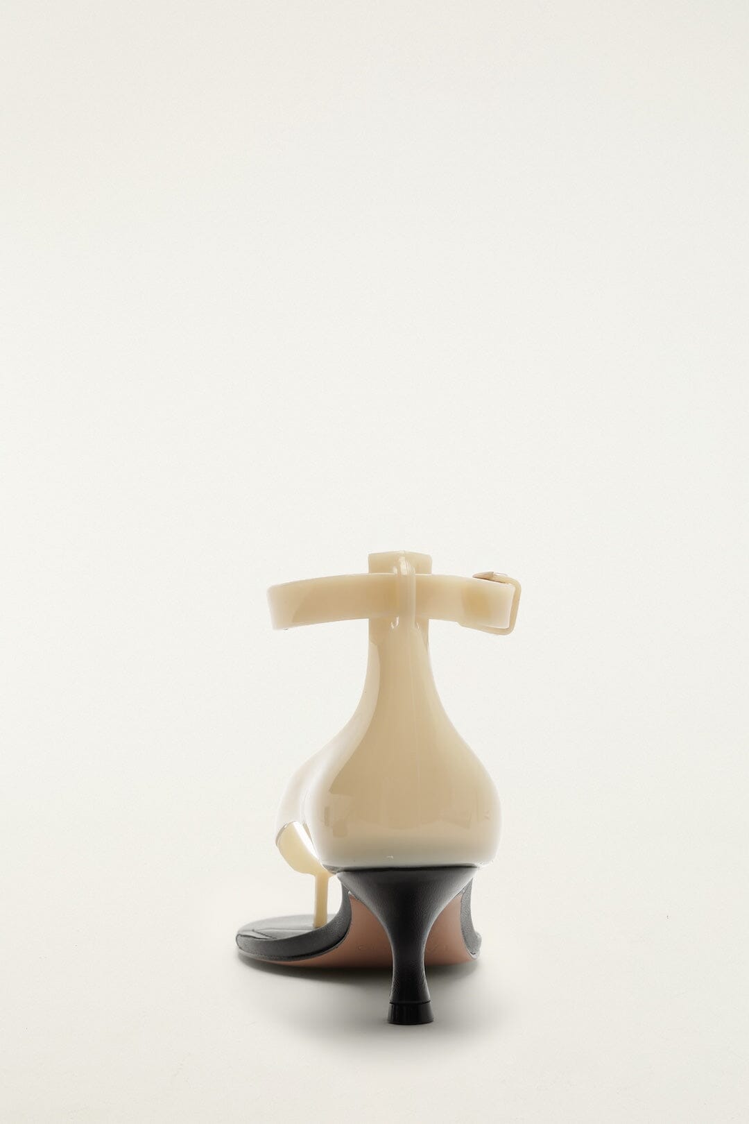 FARM Rio Shop Off-White Jelly Heeled Sandal