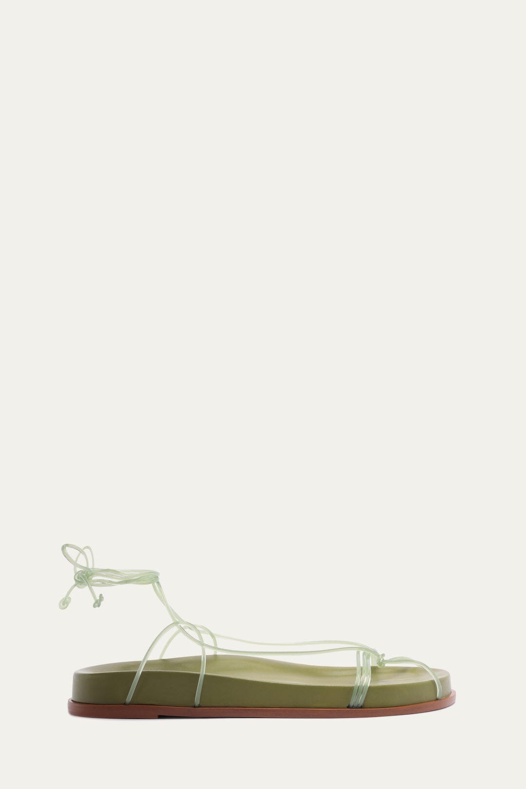 FARM Rio Shop Green Spaghetti Jelly Anatomic Flat Sandal