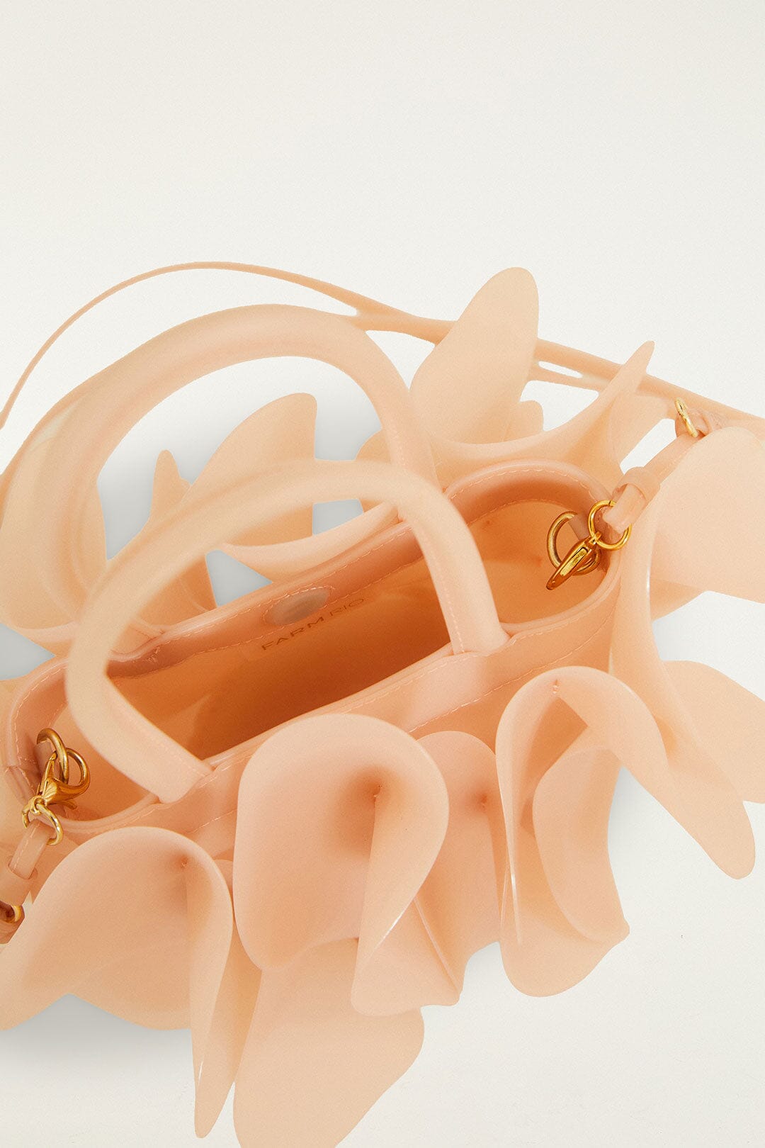 FARM Rio Shop Peach Jelly Flower Bag