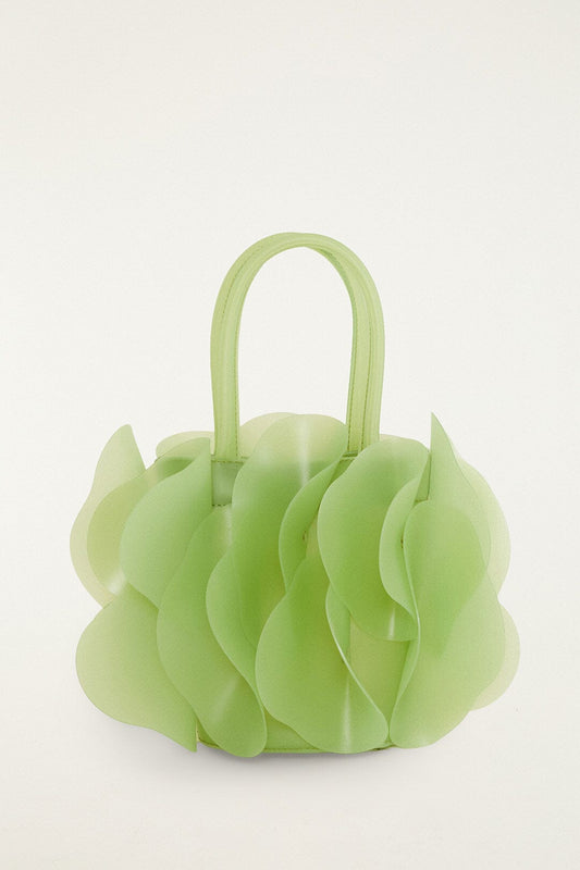 FARM Rio Shop Green Jelly Flower Bag
