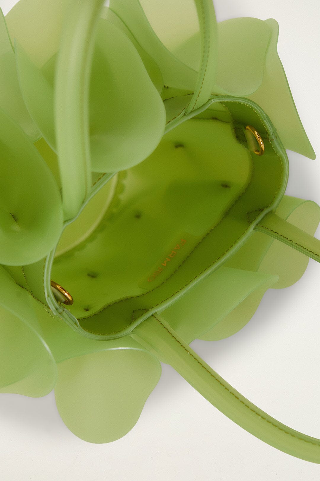 FARM Rio Shop Green Jelly Flower Bag
