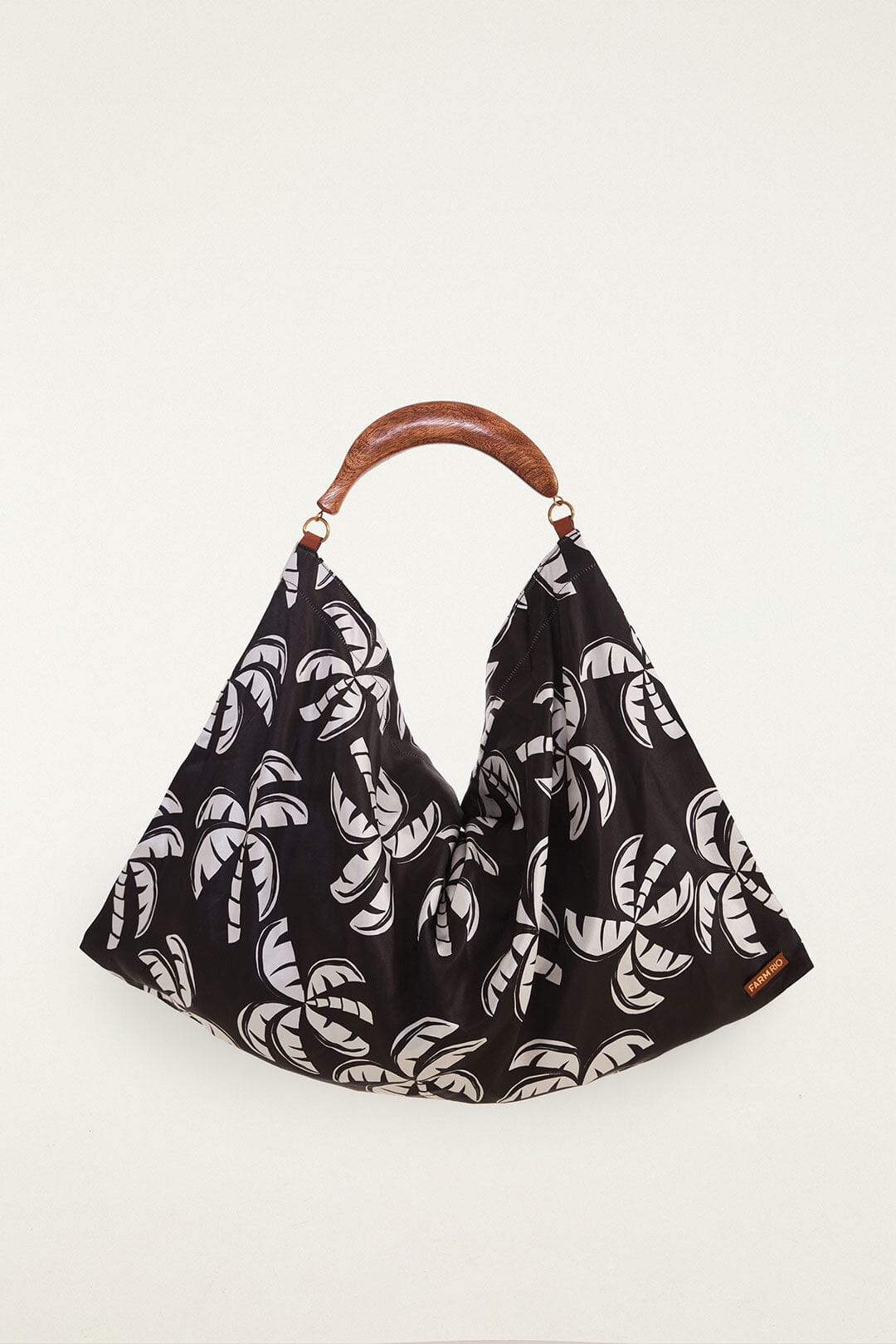 FARM Rio Shop Black And White Scarf Tote Bag