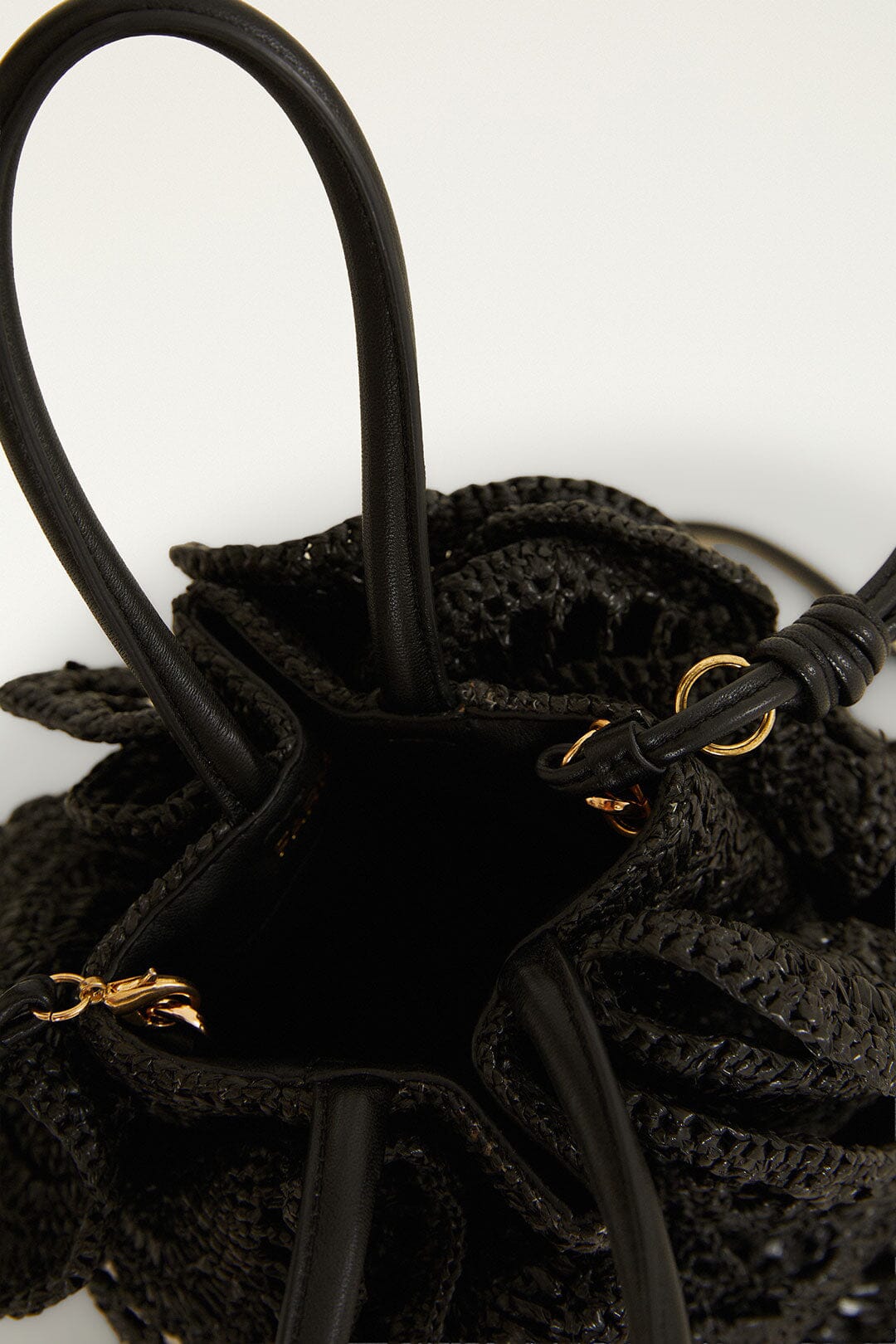 FARM Rio Shop Raffia Flower Bag