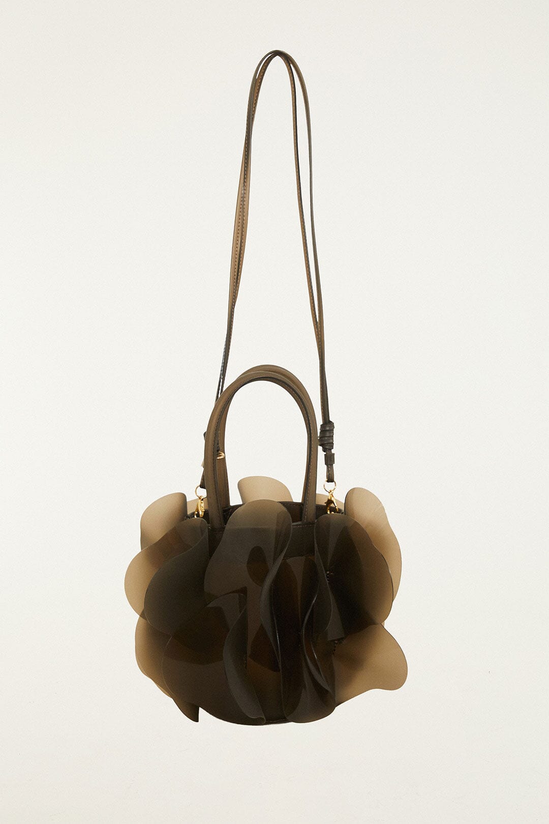 FARM Rio Shop Dark Olive Jelly Flower Bag