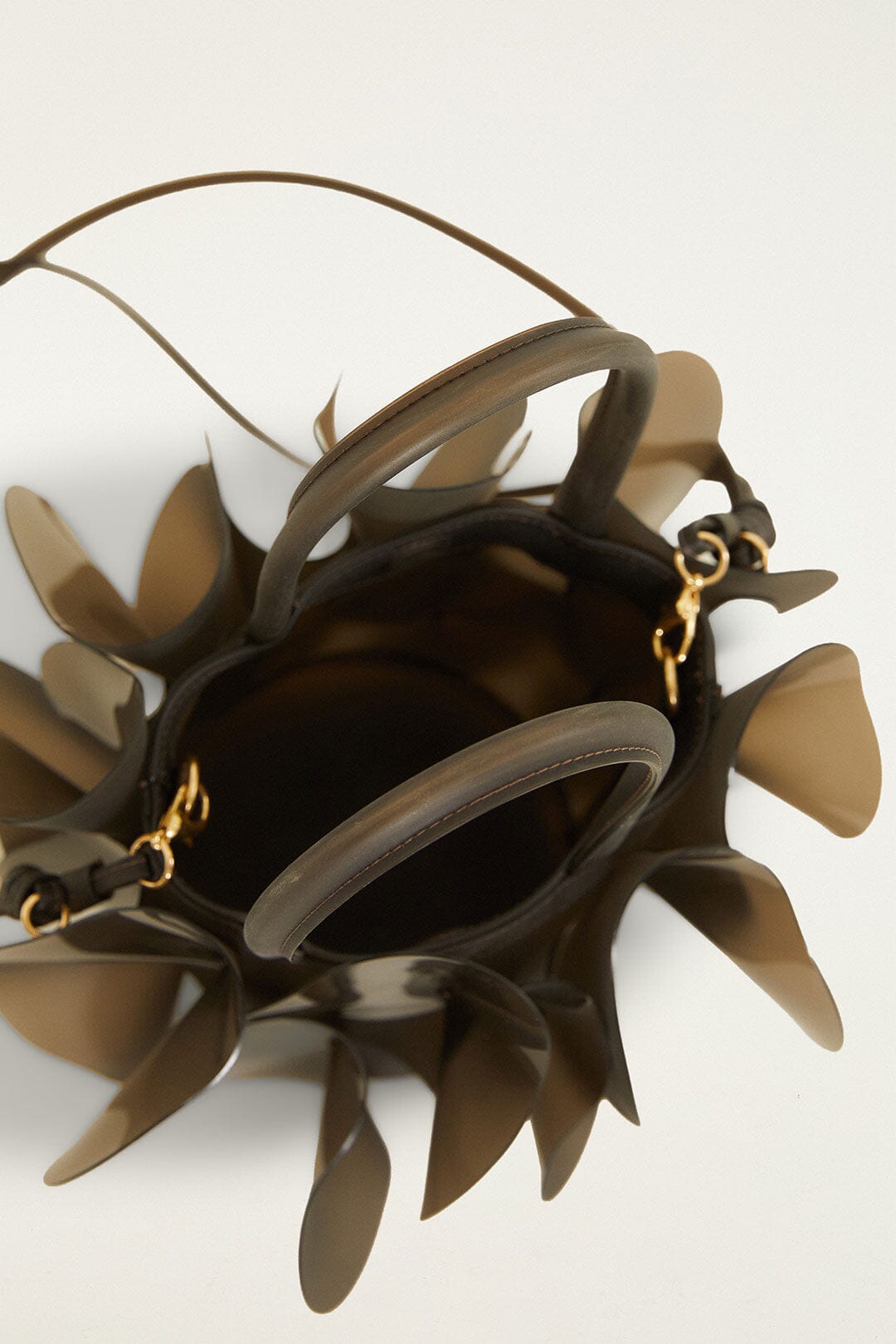 FARM Rio Shop Dark Olive Jelly Flower Bag