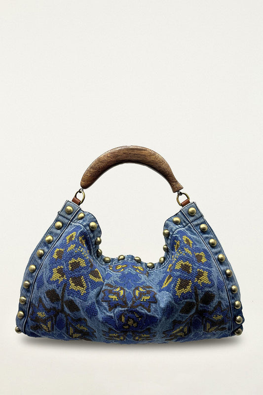 FARM Rio Shop Denim Tote Bag