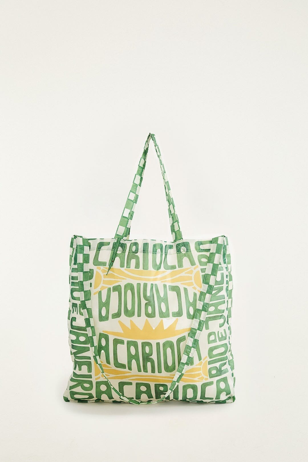 FARM Rio Shop Green Biriba Tote Fruit Bag