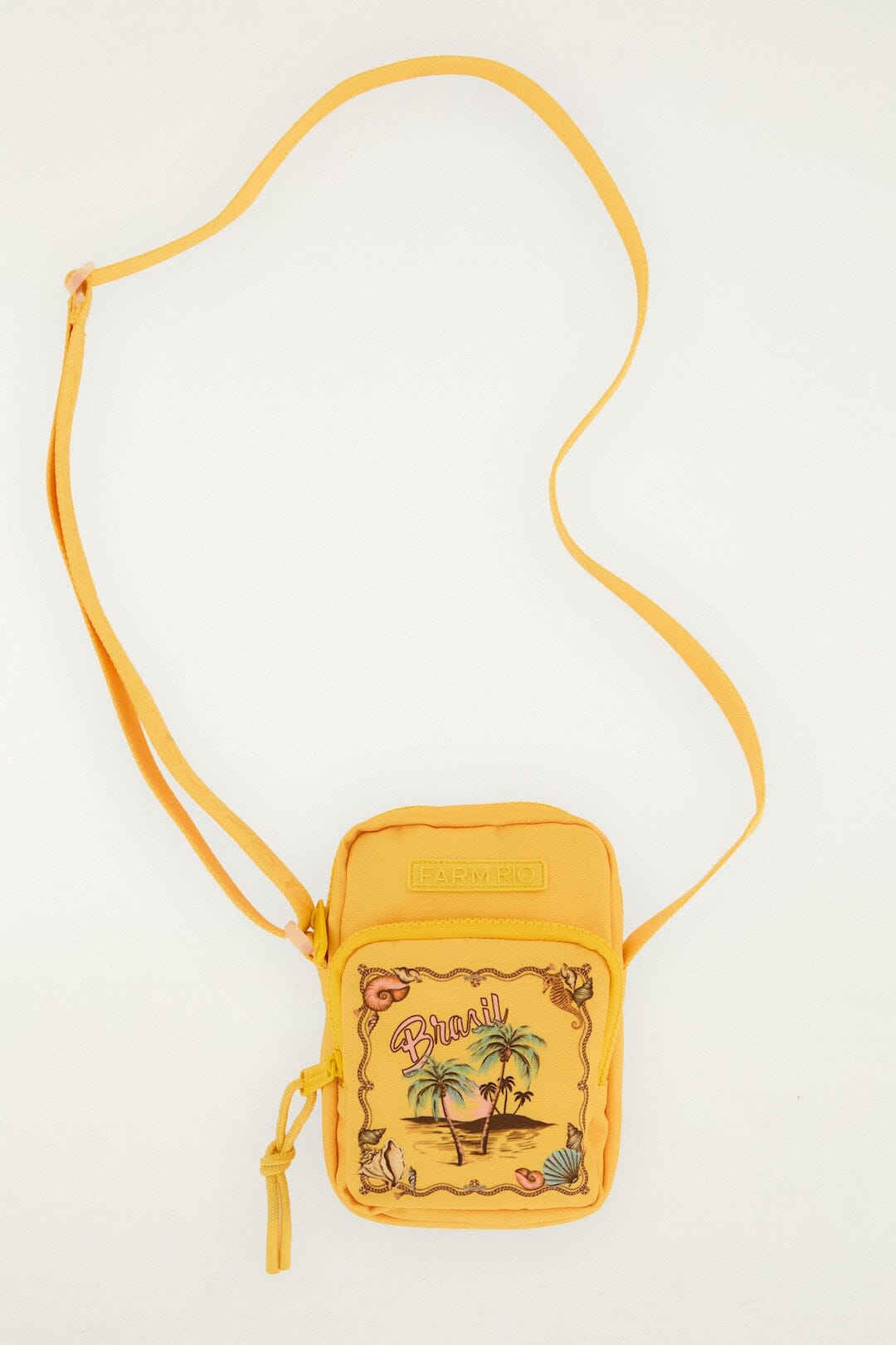 FARM Rio Shop Bahia Yellow Crossbody Bag
