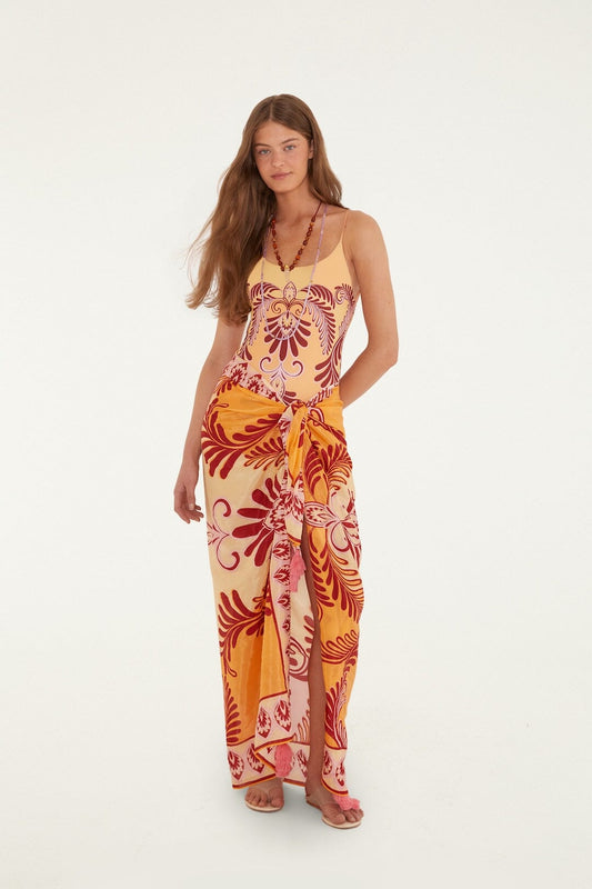 FARM Rio Shop Multicolored Arabesc Sarong