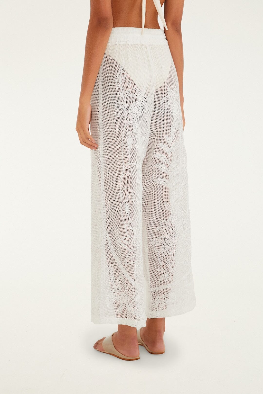 FARM Rio Shop Off-White Nina Pants