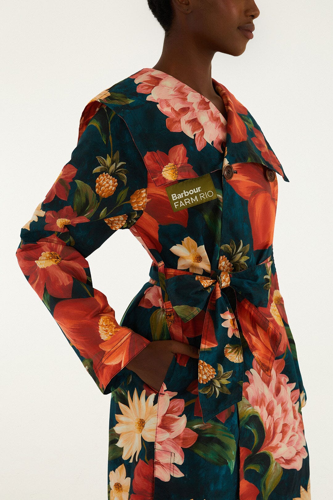 FARM Rio Shop Wild Flower Tench Coat