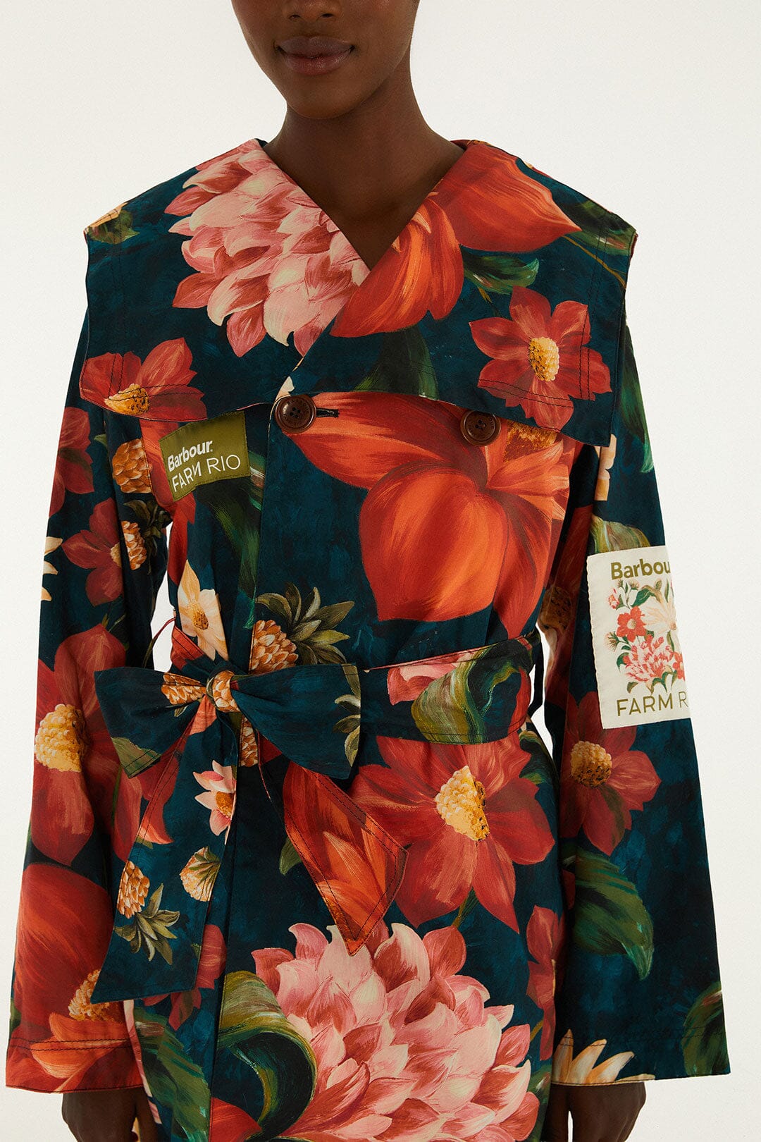 FARM Rio Shop Wild Flower Tench Coat