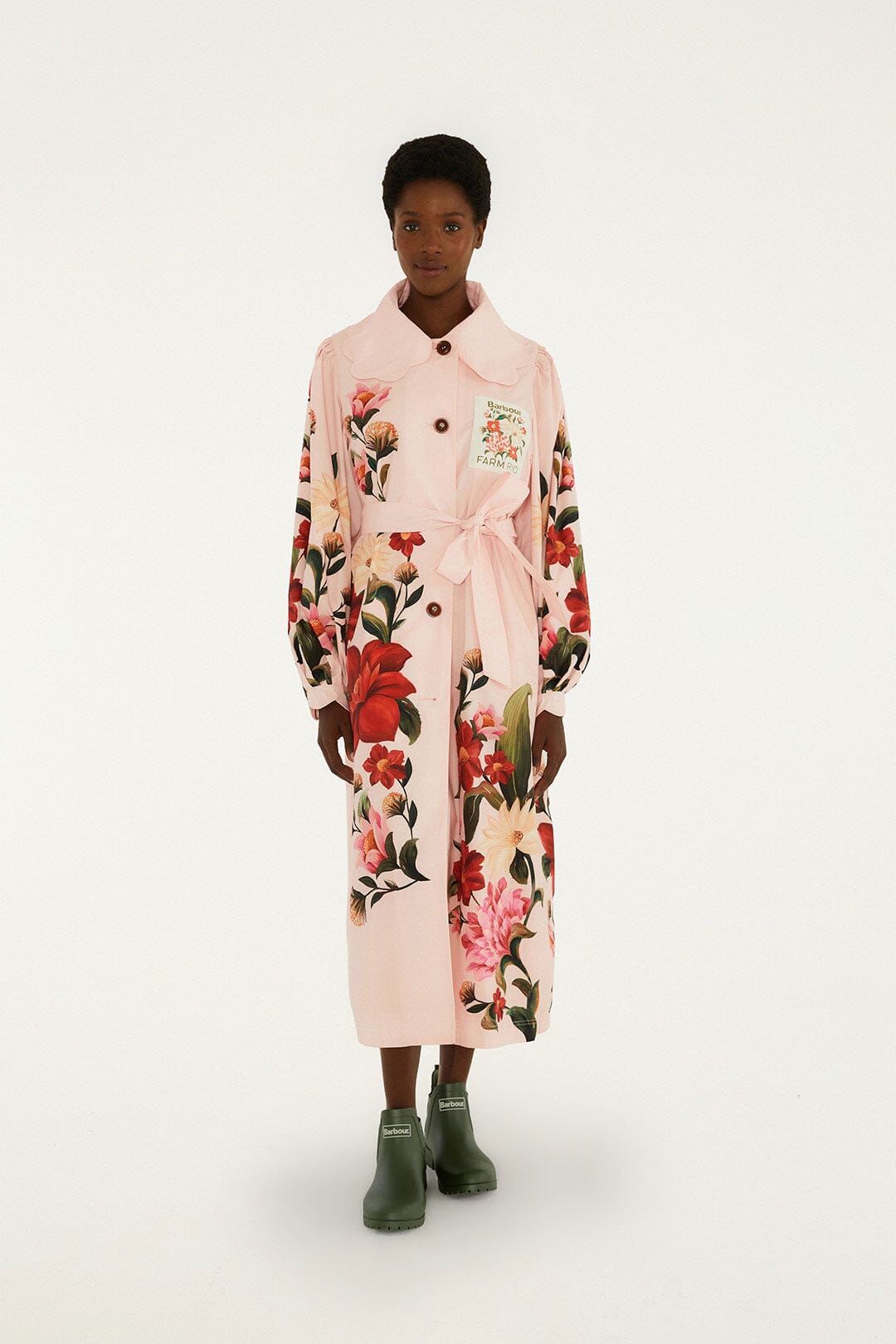 FARM Rio Shop Bromelia Trench Coat