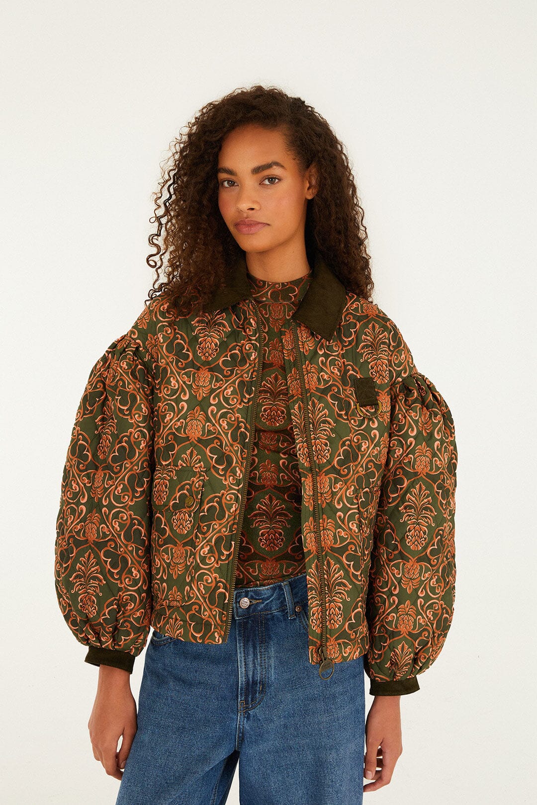 FARM Rio Shop Luisa Quilted Jacket