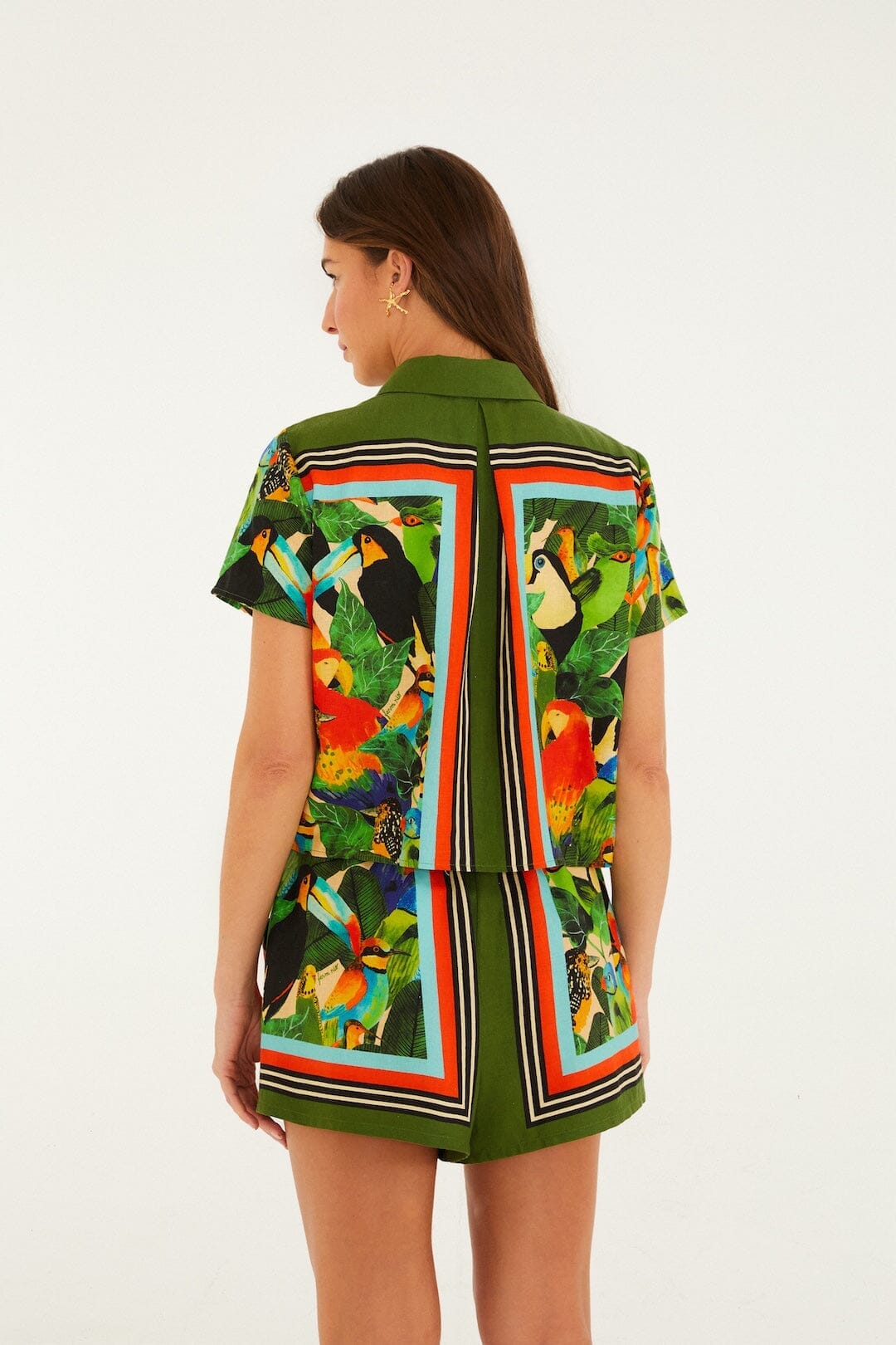 FARM Rio Sale by Type Bird Leaves Shirt