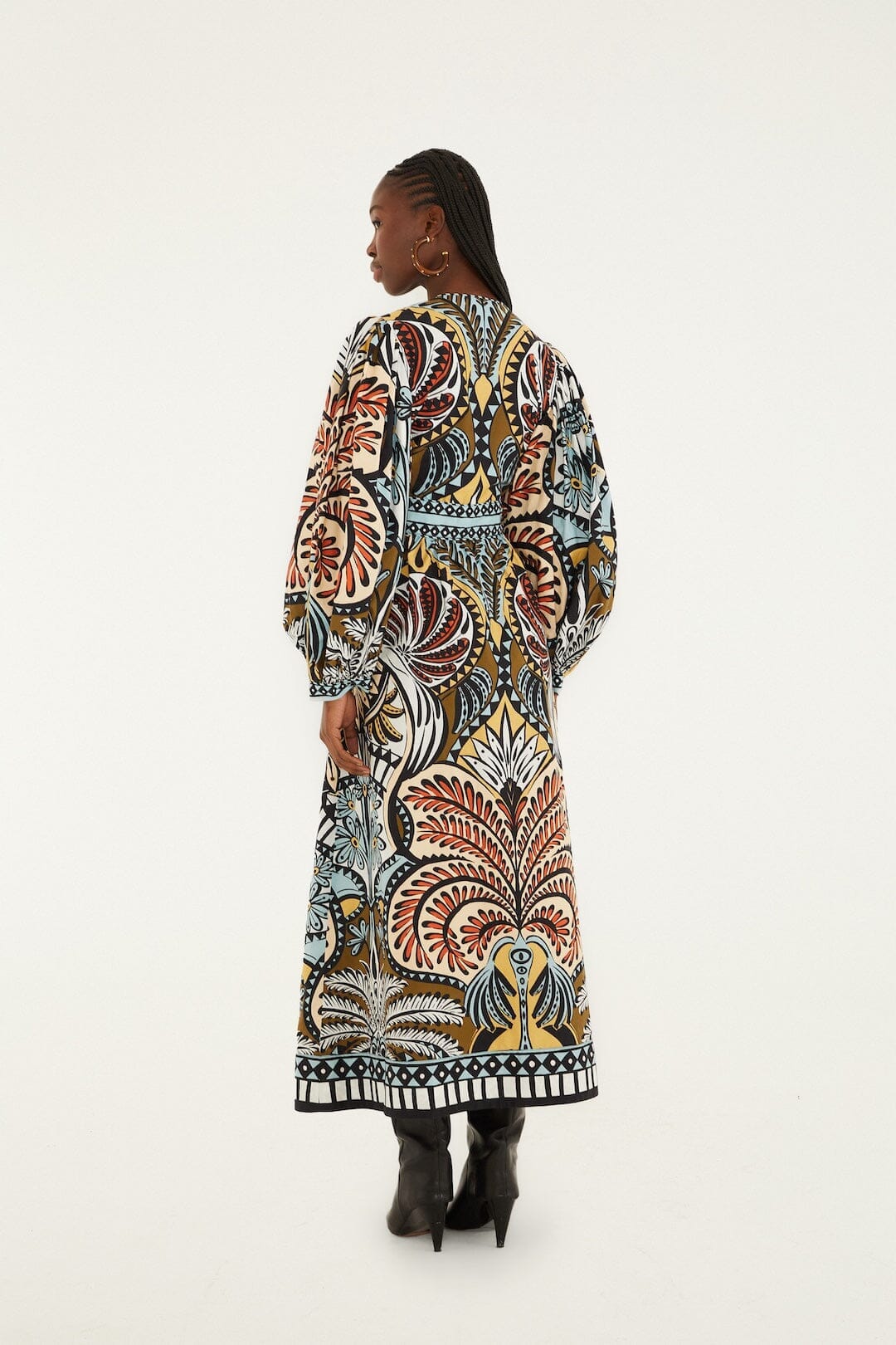 FARM Rio Sale Dresses Multicolor Balamana Maxi Dress