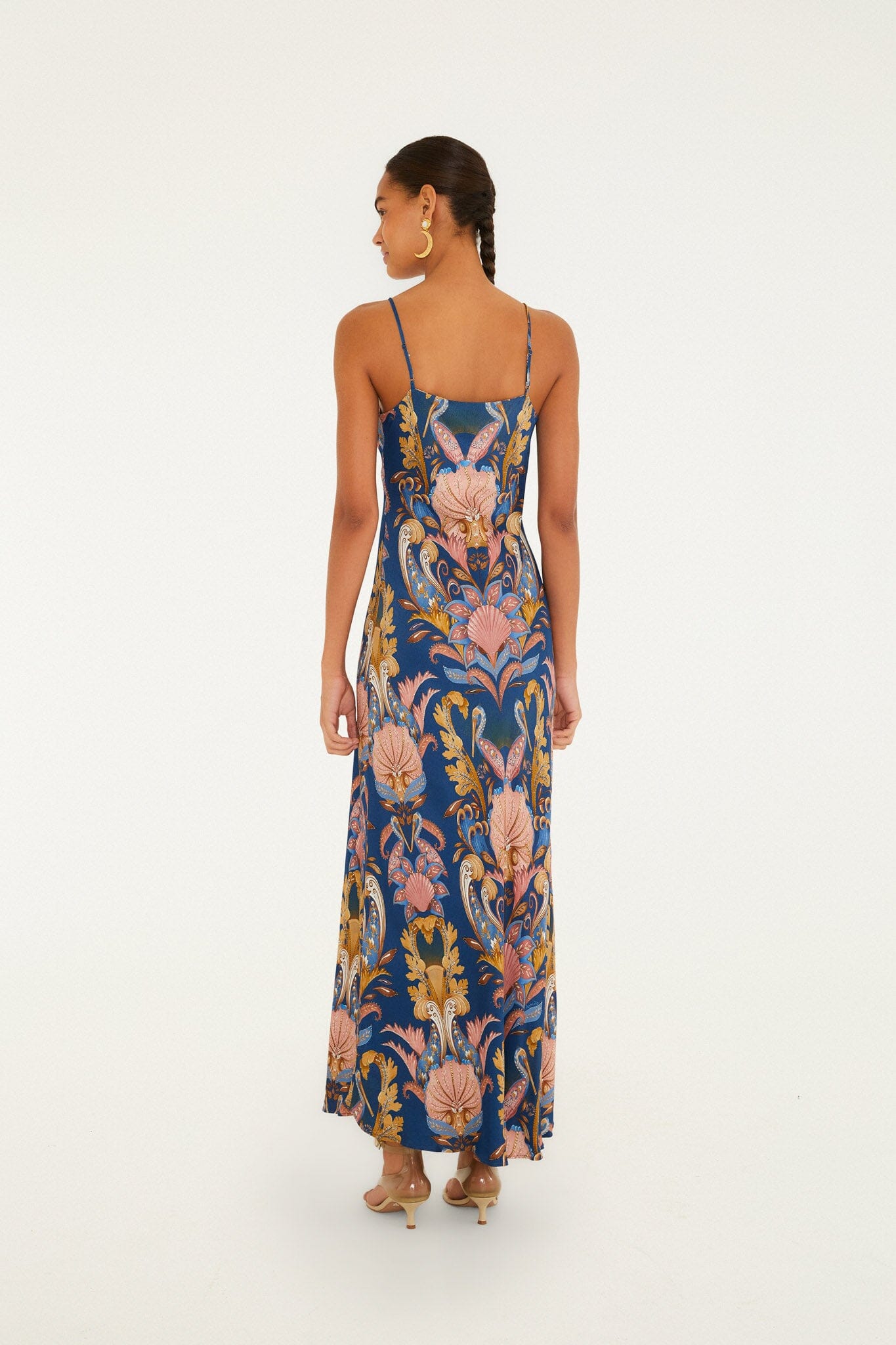FARM Rio Shop Sea Garden Maxi Dress