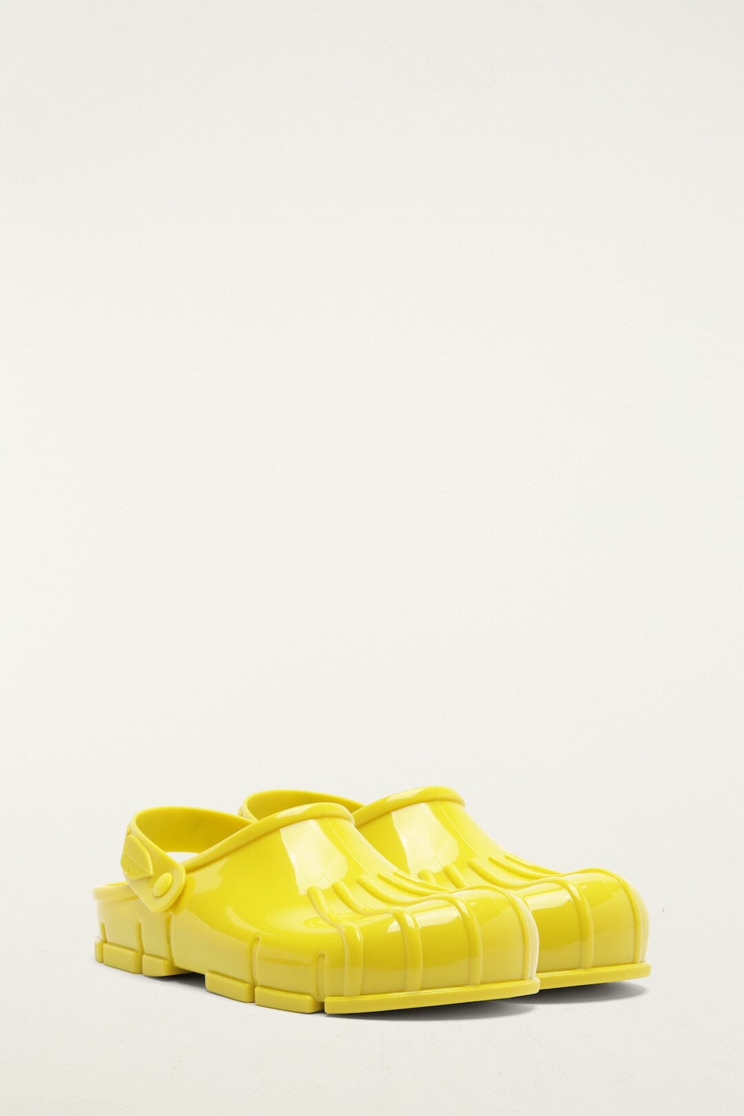 FARM Rio Shop Yellow Monstera Slingback Rain Clog