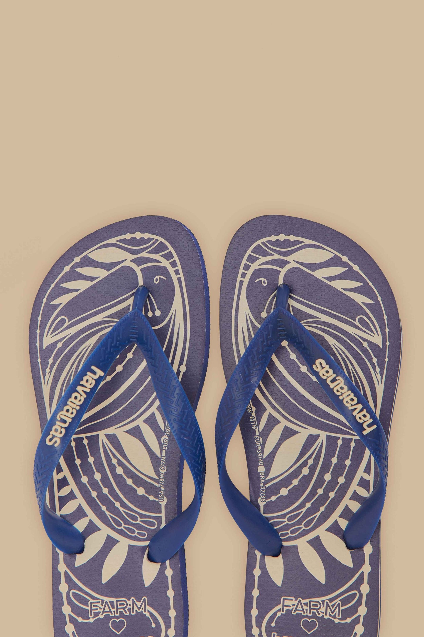 FARM Rio Shop Lace Nature Havaianas