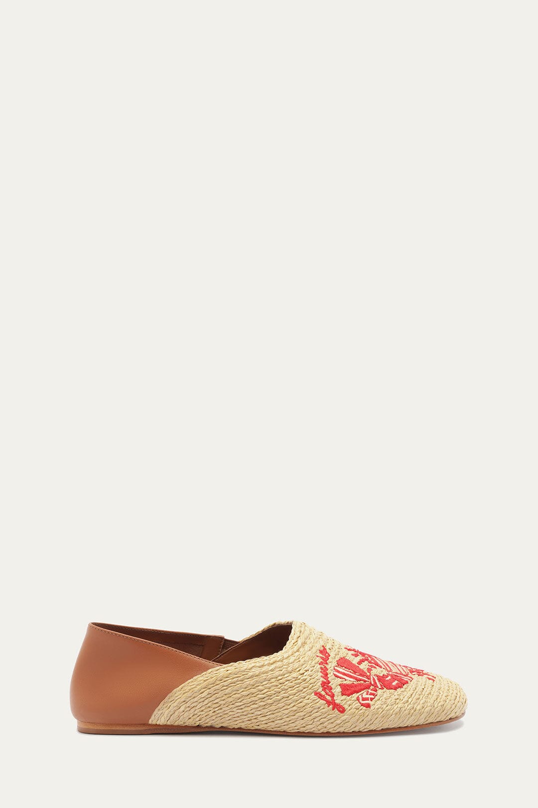 FARM Rio Shop Raffia Flat Loafer