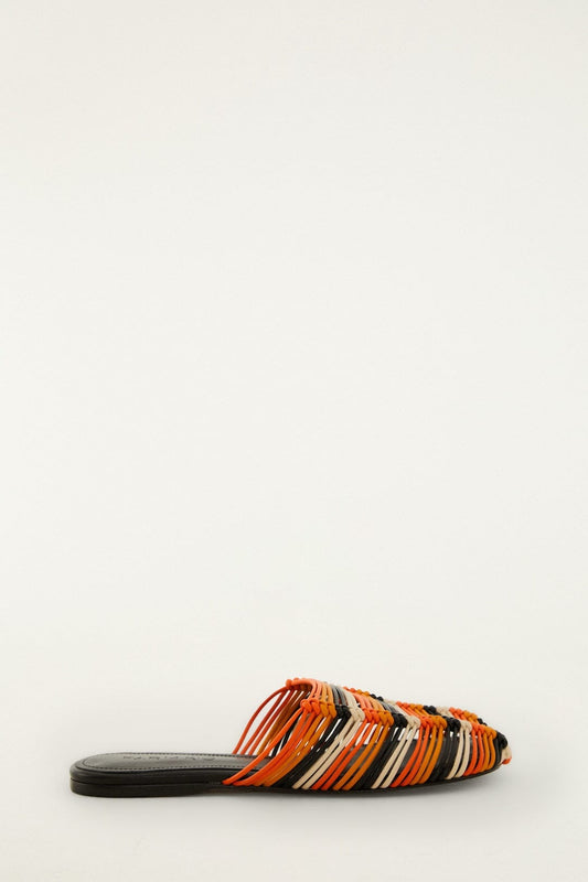 FARM Rio Shop Macrame Flat Mule