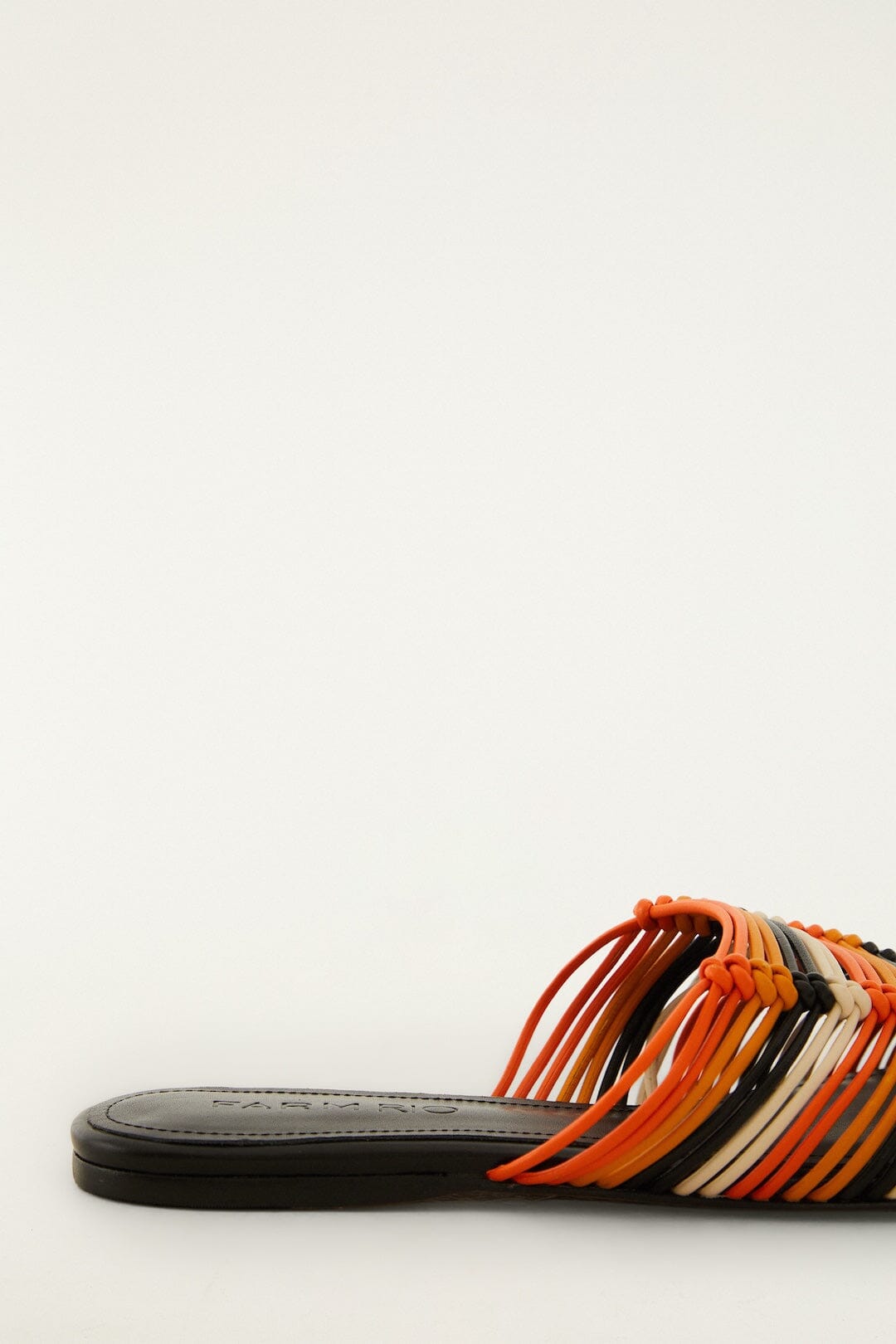 FARM Rio Shop Macrame Flat Mule