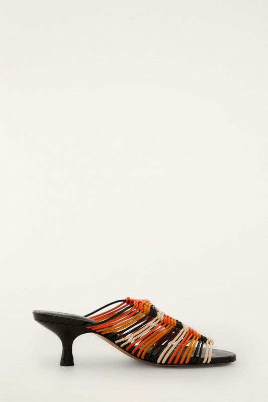 FARM Rio Shop Macrame Kitten Heel