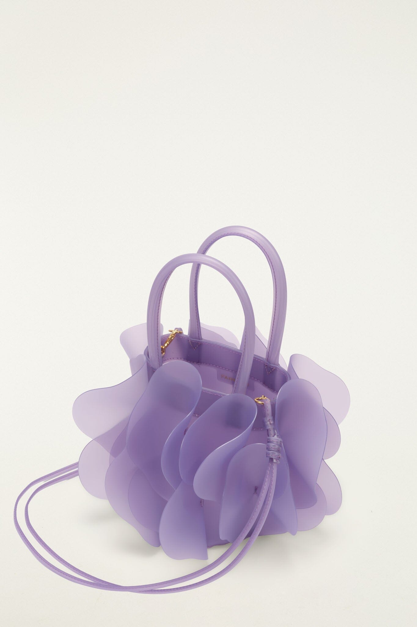 FARM Rio Shop Purple Jelly Flower Bag
