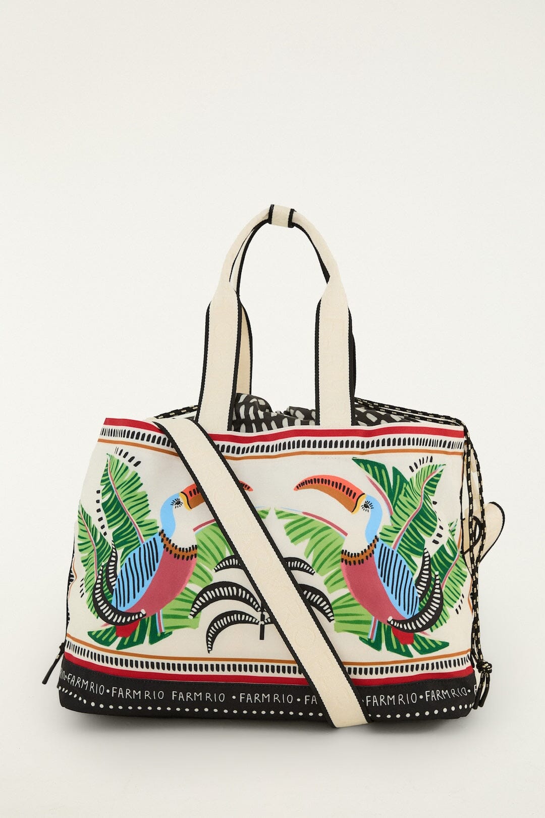 FARM Rio Shop Toucan With Foliage Destiny Bag