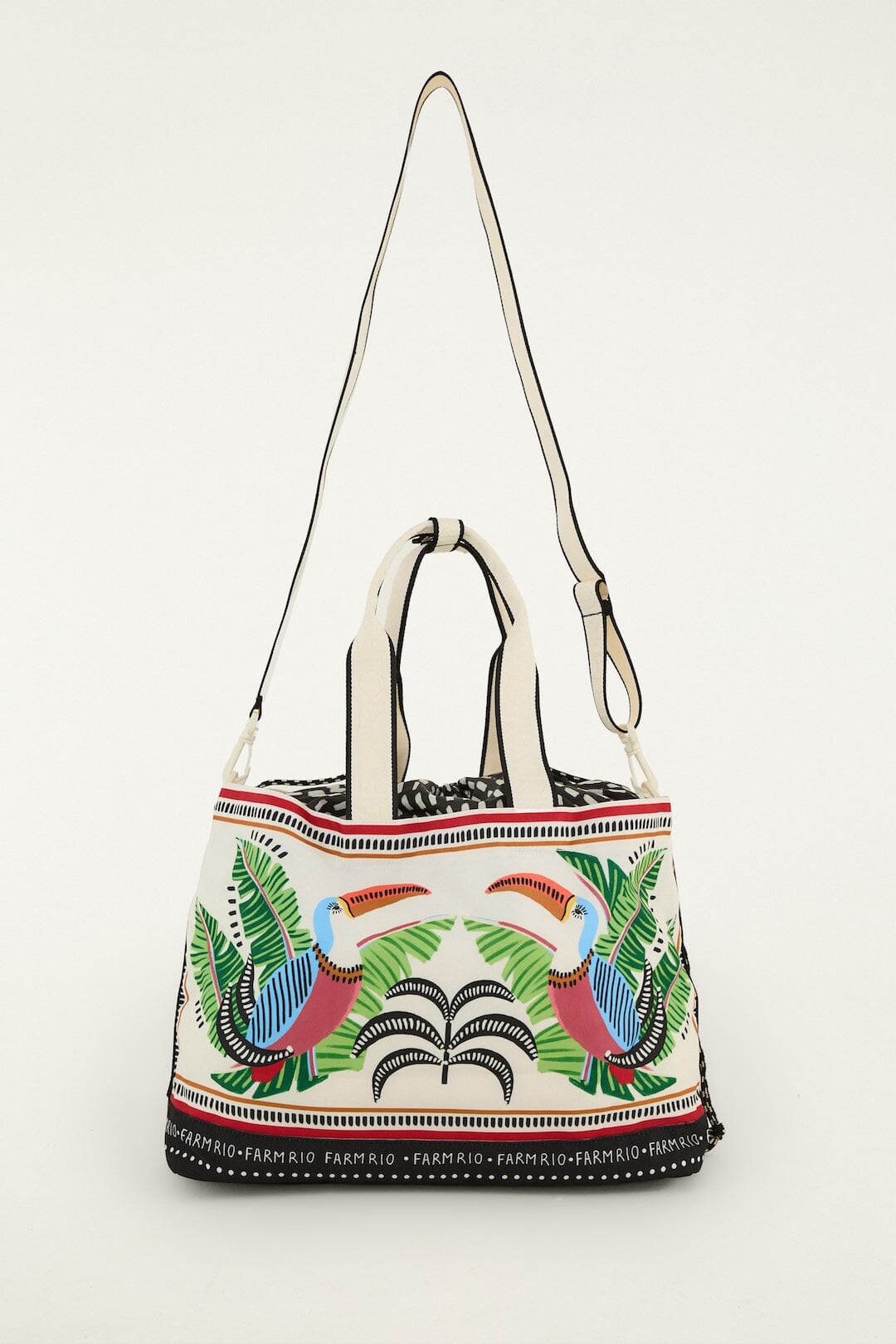 FARM Rio Shop Toucan With Foliage Destiny Bag