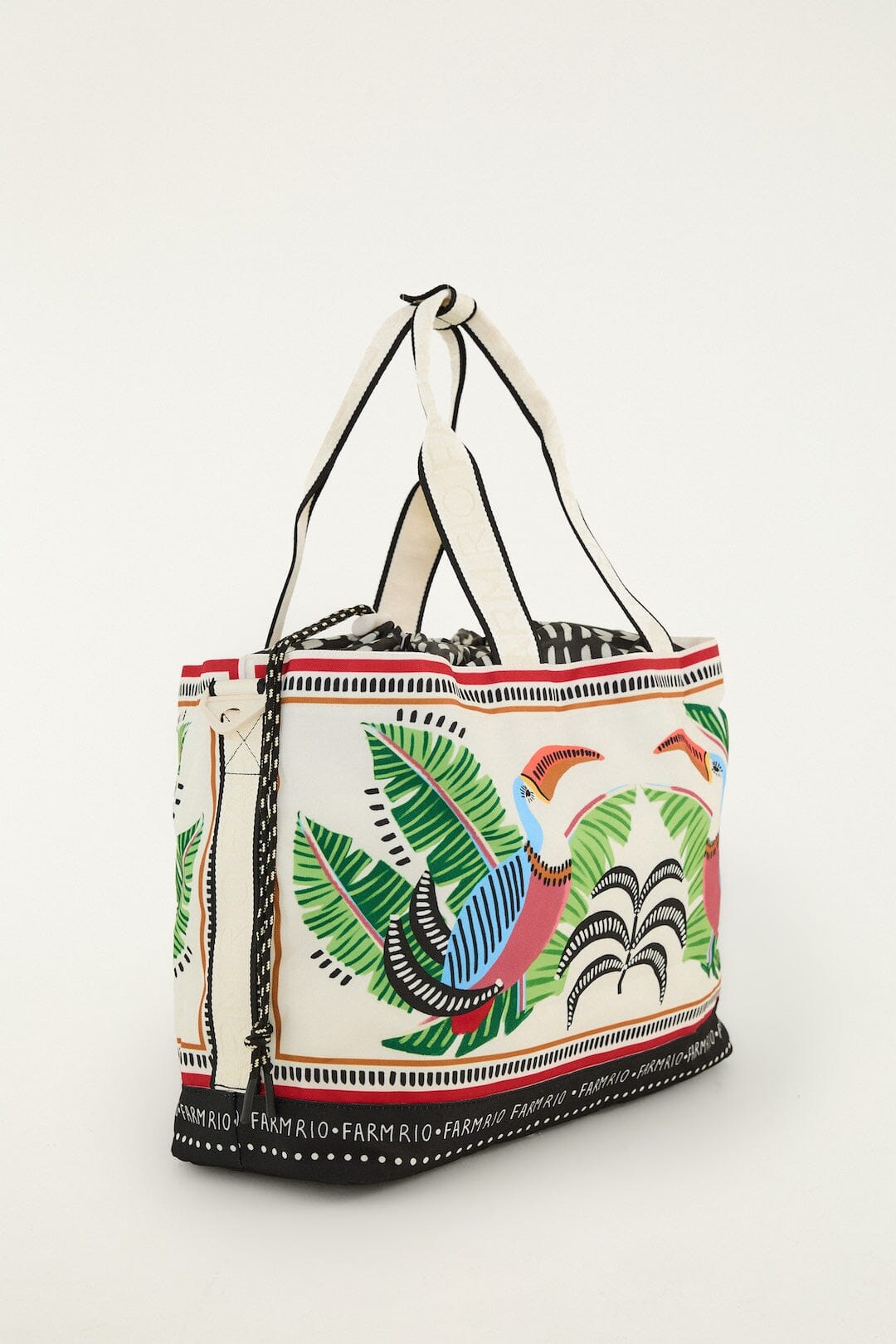 FARM Rio Shop Toucan With Foliage Destiny Bag