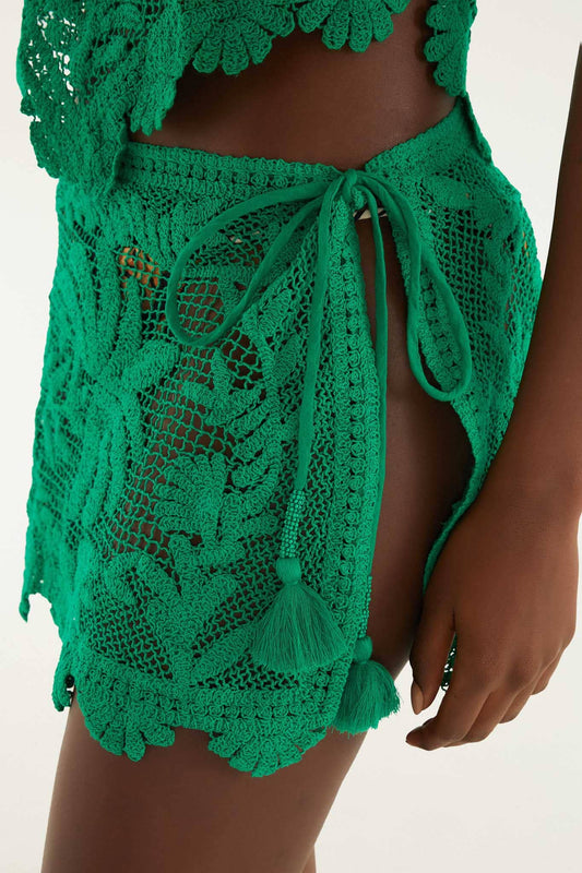 FARM Rio Shop Mini Skirt With Tie On The Side
