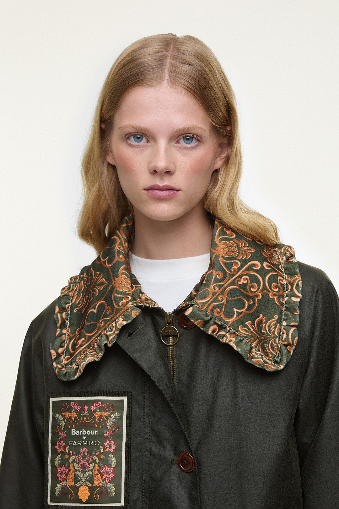 FARM Rio Shop Maria-Clara Waxed Jacket