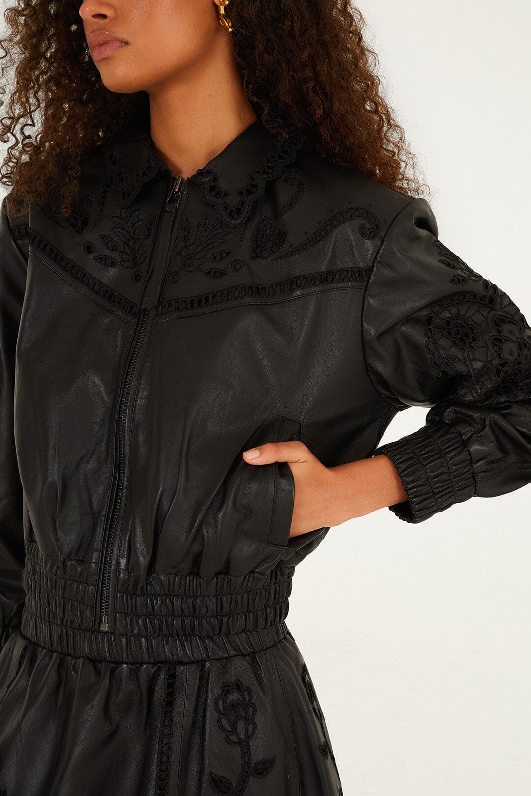 FARM Rio Shop Black Richelieu Heart Jacket